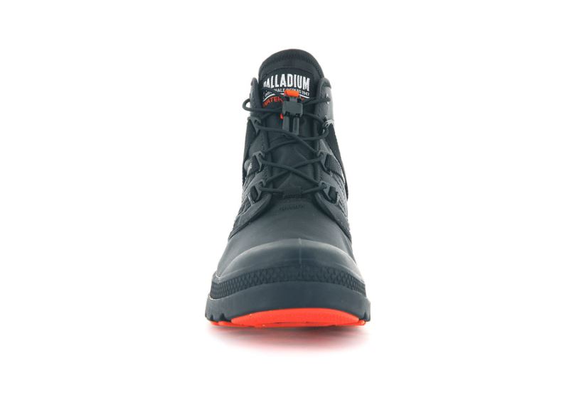 Palladium Pampa Travel Lite+ Waterproof Vodootporne Čizme Muške Crne Crne | 5TCvoxbB