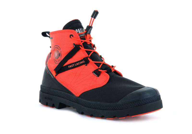 Palladium Pampa Travel Lite+ Waterproof Vodootporne Čizme Muške Crvene | JzP1mZCR