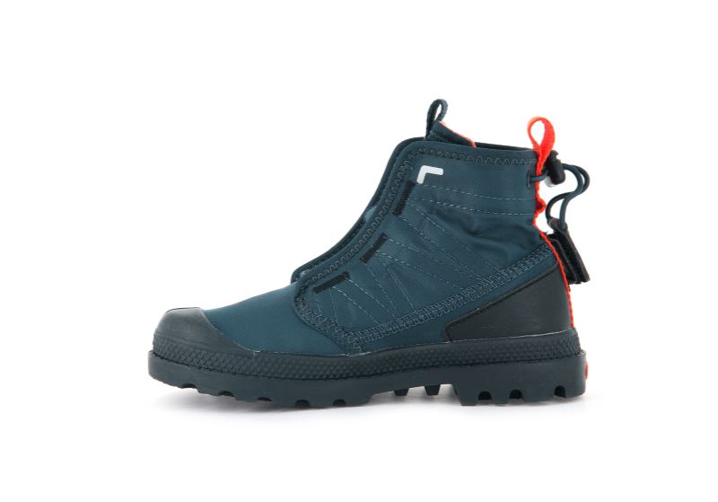 Palladium Pampa Travel Čizme Dječje Indigo | sgZmtcvw