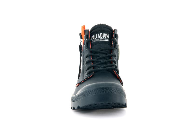 Palladium Pampa Unlocked Čizme Muške Crne Crne | 0XPgkr19