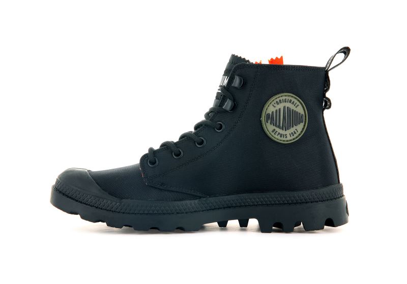 Palladium Pampa Unlocked Čizme Ženske Crne Crne | PYagnaZb