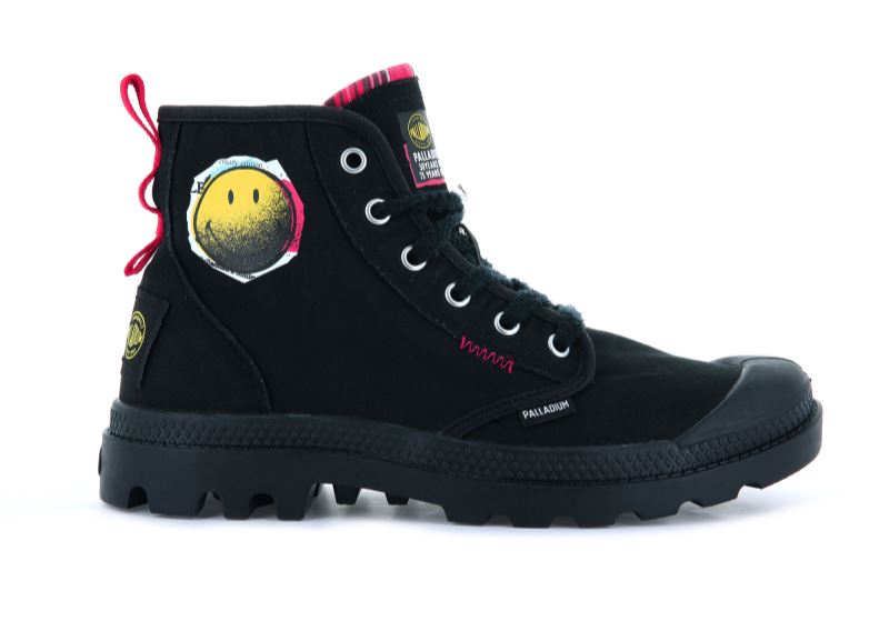 Palladium Pampa X Smiley 1970 Čizme Muške Crne | dKIfDq5p