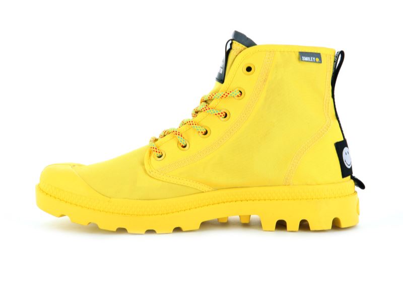 Palladium Pampa X Smiley 2000 Čizme Muške Žute | HWg5tb6B