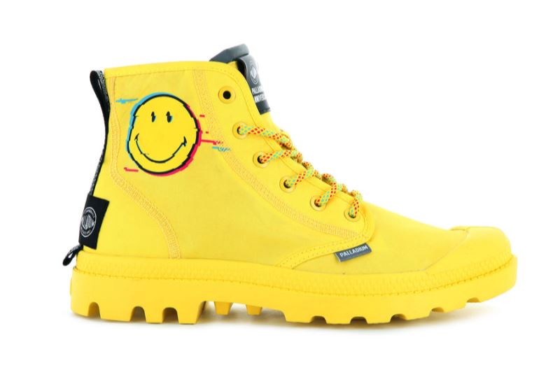 Palladium Pampa X Smiley 2000 Čizme Muške Žute | HWg5tb6B