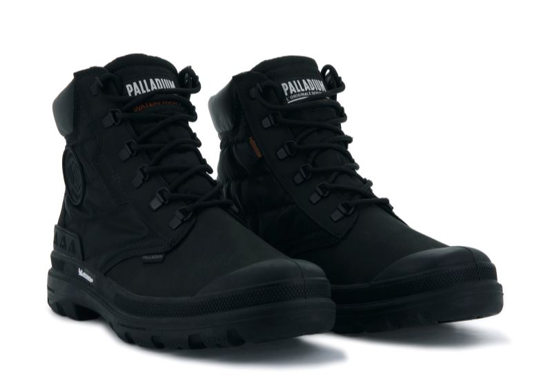 Palladium Pampa X Tech Planinarske Cipele Muške Crne Crne | TU32Rqpv