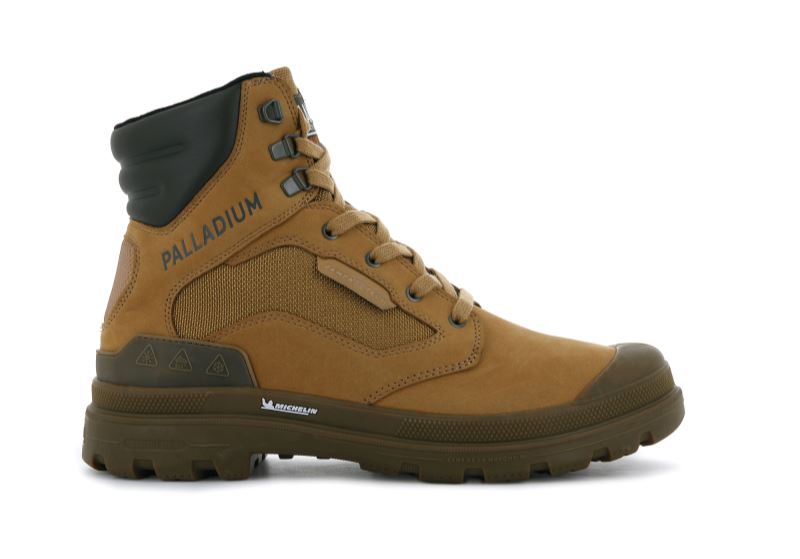 Palladium Pampa X Tech Wpn Planinarske Cipele Muške Zlatne | DU2wpMtW