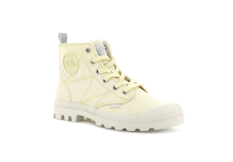 Palladium Pampa Zip Desertwash Čizme Ženske Žute | tGRE8WKD