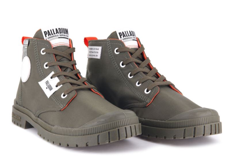 Palladium Sp20 Overlab Planinarske Cipele Muške Tamno Maslinasto Zelene | i0UnhiKQ