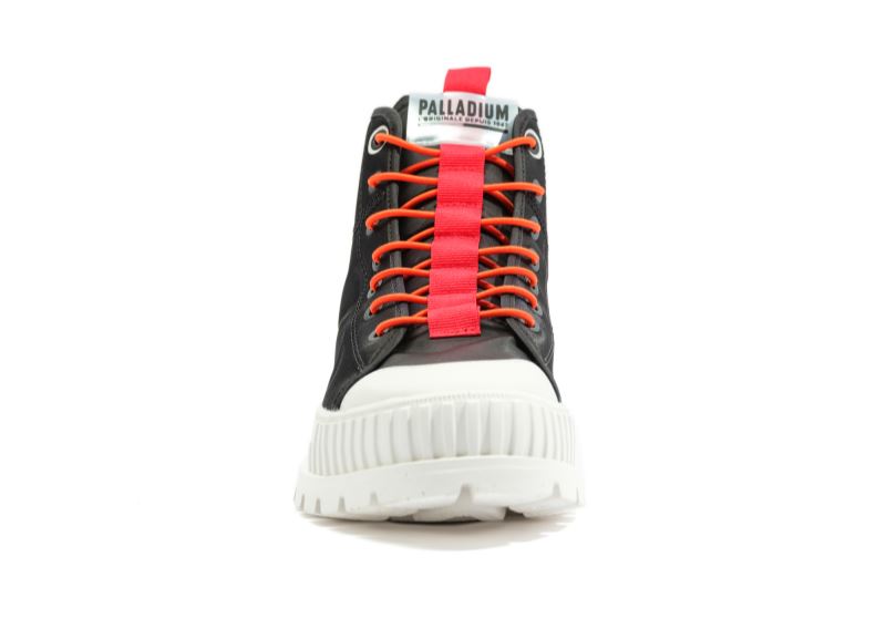 Palladium Srednje Pallashock Mid Ticket To Earth Patike Ženske Crne Crne | oBBrJLOh