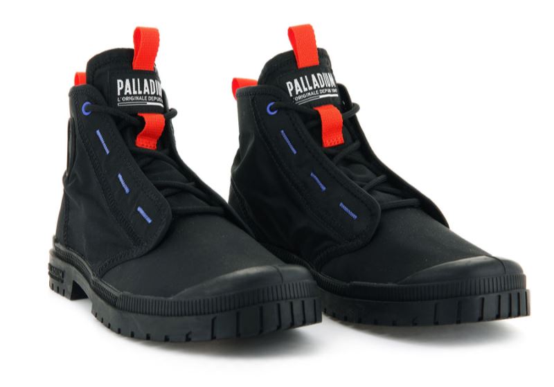 Palladium Visoke Sp20 Hi Sport Patike Muške Crne Crne | ifM96kyn