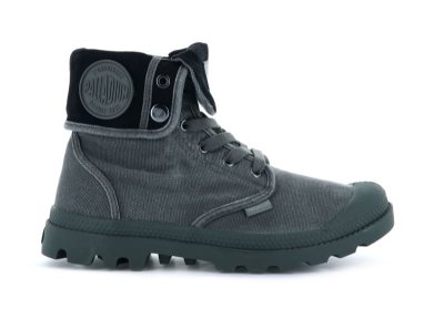 Palladium Baggy Čizme Muške Tamno Sive Crne | FvKQUwVV