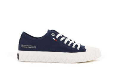 Palladium Niske Palla Ace Canvas Patike Ženske Indigo | Vfh9cfzB