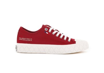 Palladium Niske Palla Ace Canvas Patike Muške Crvene | rXzoNlb8