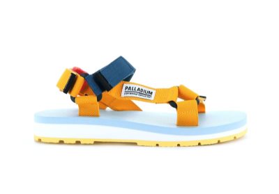 Palladium Outdoorsy Urbanity Sandale Muške Boje Senfa Plave | KTQiS8la