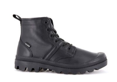 Palladium Pallabrousse Hi Waterproof Vodootporne Čizme Muške Crne Crne | OraQMdyF