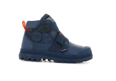 Palladium Pampa Hi Cuffstr Wp+ Čizme Dječje Indigo | 4m6ZN8XY