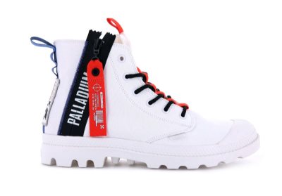 Palladium Pampa Hi Ticket To Earth Čizme Muške Bijele | gwaqMIzp