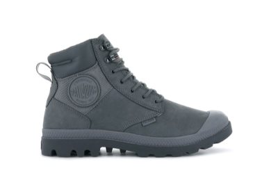 Palladium Pampa Shield Wp+ Lux Čizme Ženske Tamno Sive | FesODJrm