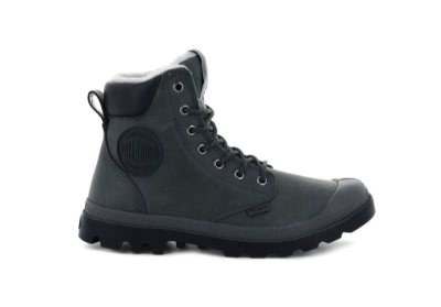 Palladium Pampa Sport Cuff Wps Zimske Čizme Ženske Tamno Sive | l0fzI2wo