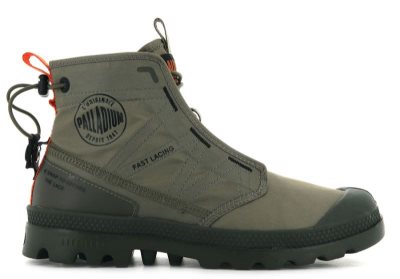 Palladium Pampa Travel Lite Planinarske Cipele Ženske Zelene | 160hDMER